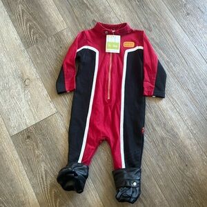 Le Top brand motocross onesie NEW with tags. Size 9 months